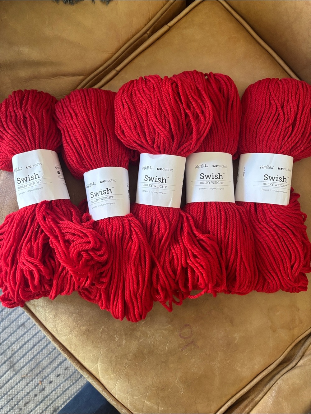 Knit Picks Swish: Serrano, 5 skeins